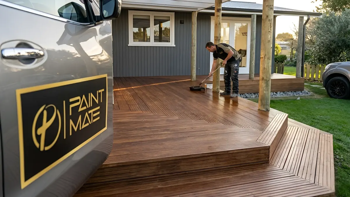 Fence and deck painting Hawkes Bay Hastings